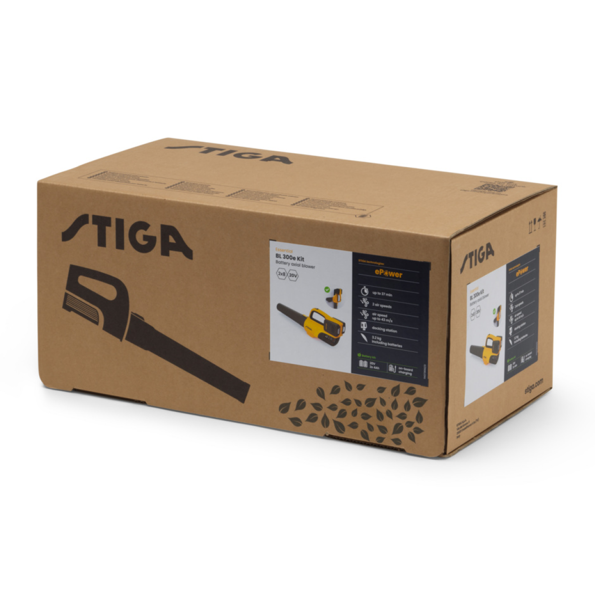 STIGA akkumulátoros lombfúvó BL 300e Kit (akkumulátorral és töltővel) - Image 8