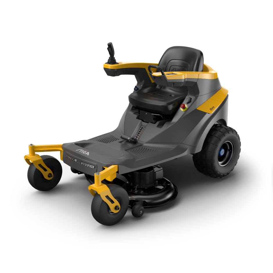 STIGA helyben forduló akkumulátoros fűnyíró traktor GYRO 500e - Image 4
