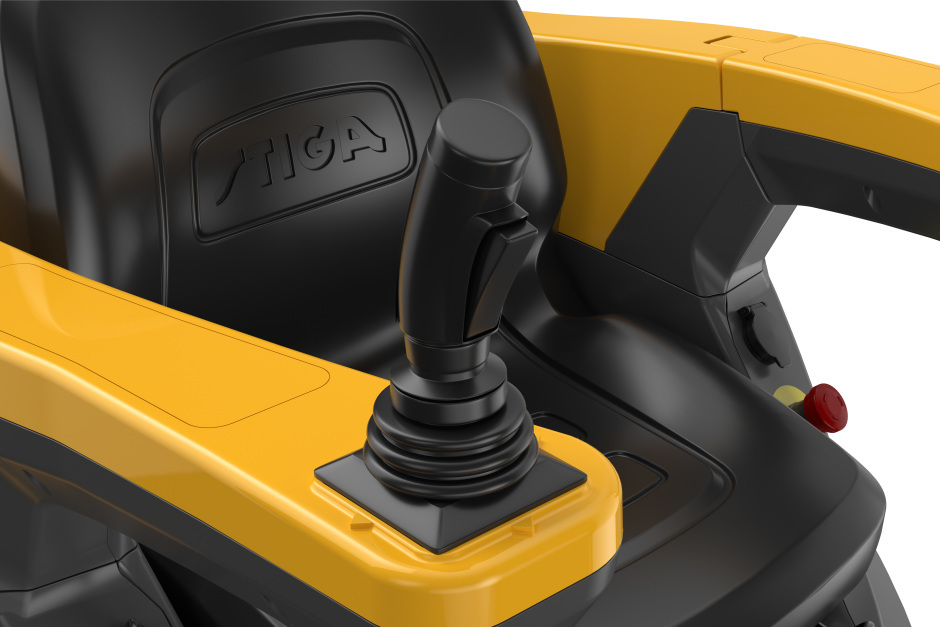 STIGA helyben forduló akkumulátoros fűnyíró traktor GYRO 500e - Image 6