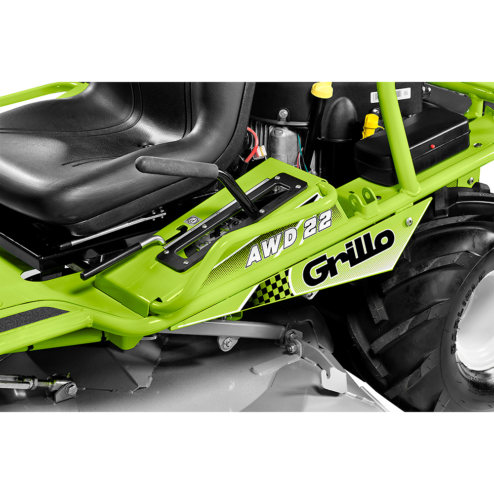 GRILLO fű és bozótvágó traktor CLIMBER 10 AWD 22 - Image 4
