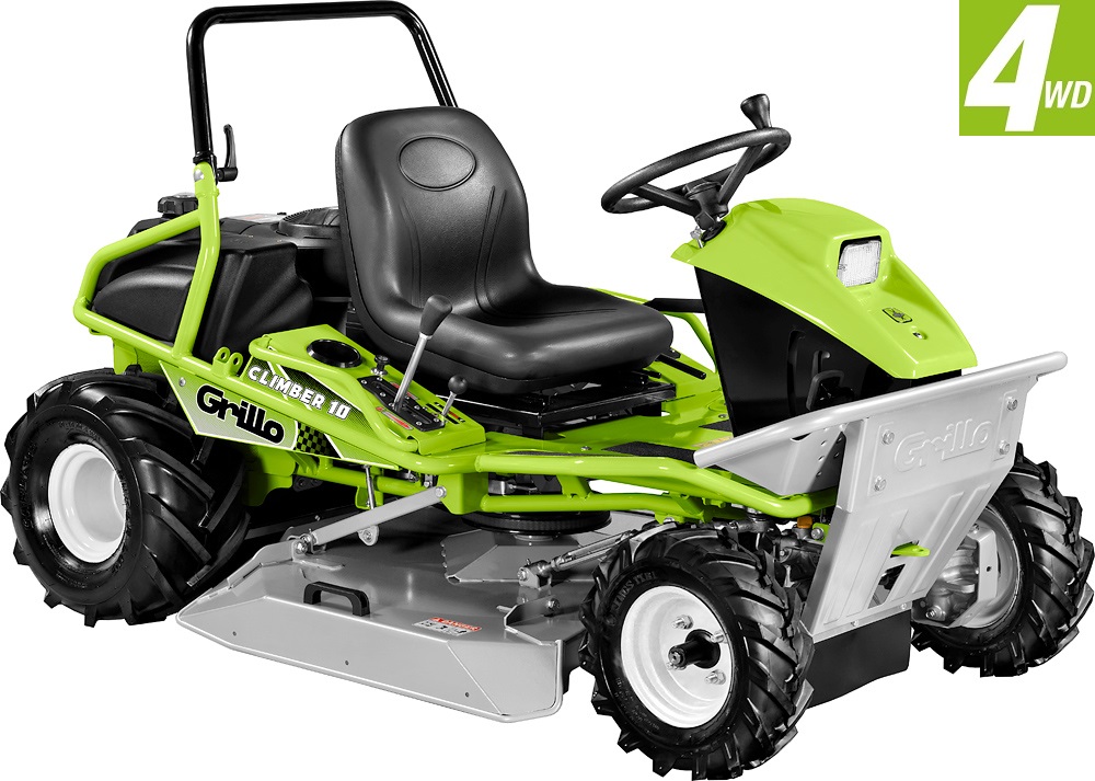 GRILLO fű és bozótvágó traktor CLIMBER 10 AWD 22